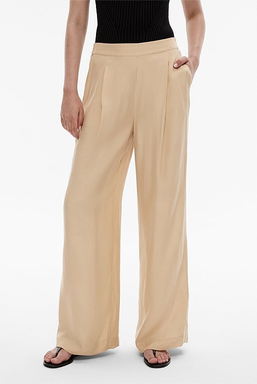 Cupro Pull On Pant