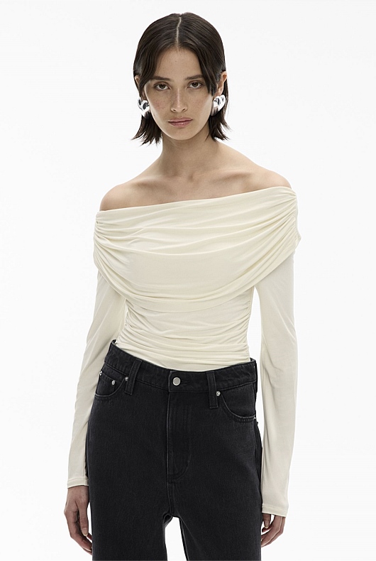 Draped Asymmetric Top