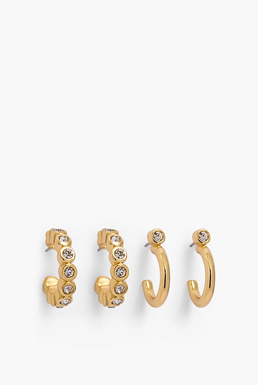 Isla Hoop Earrings Set