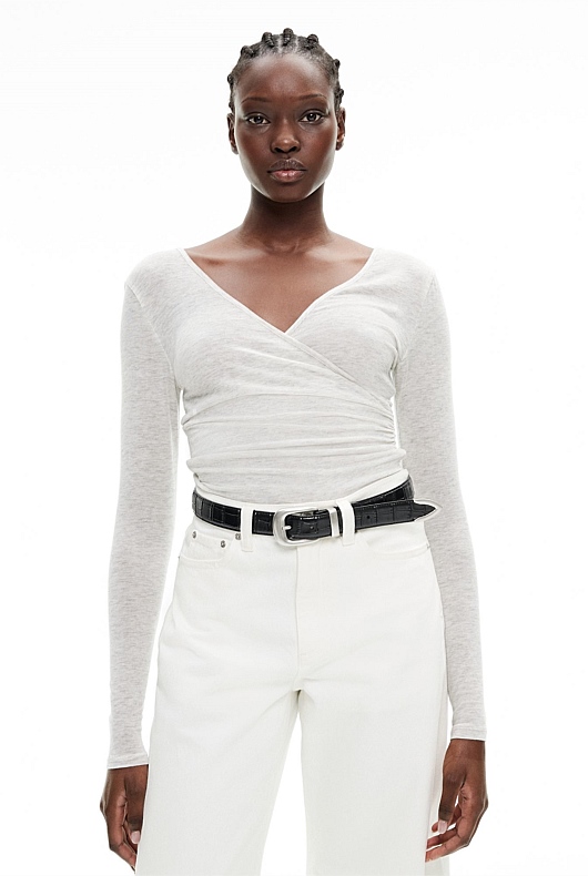 Wrap Detail Top