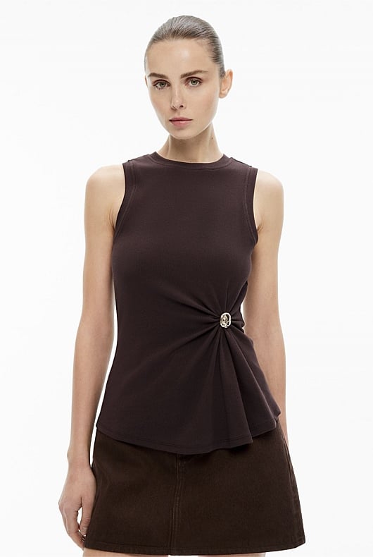 Trim Detail Tank Top