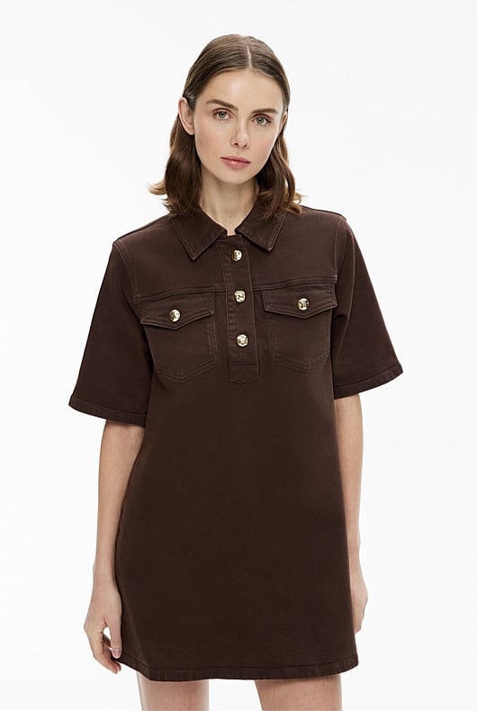 Denim T-Shirt Dress