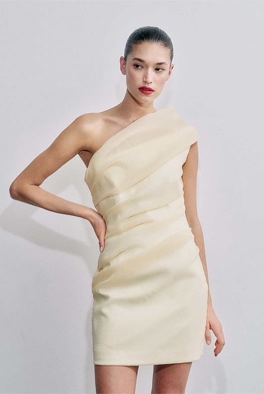 Drape Overlay Dress