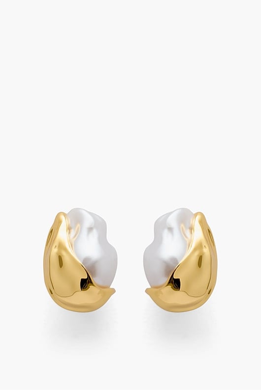 Audrey Pearl Stud Earrings