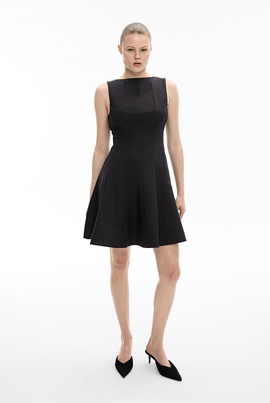 Panelled Mini Dress