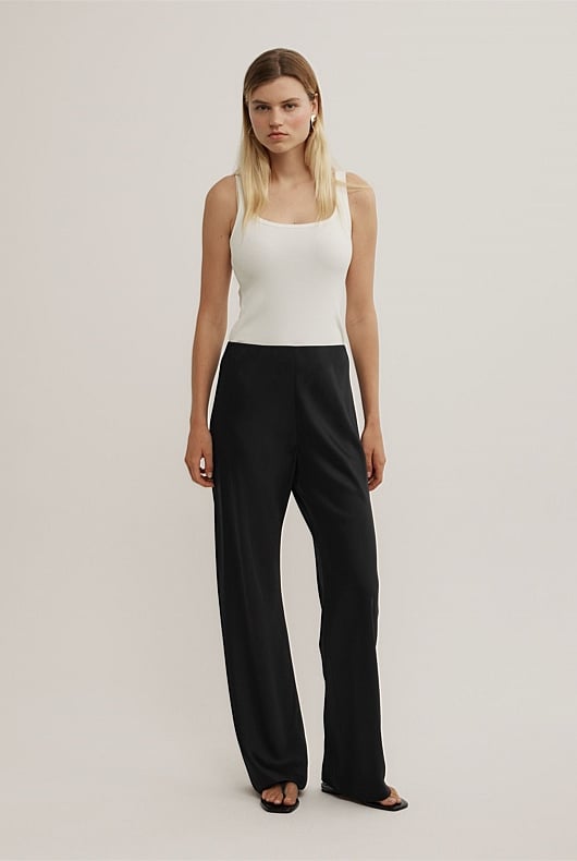 Bias Cut Pants