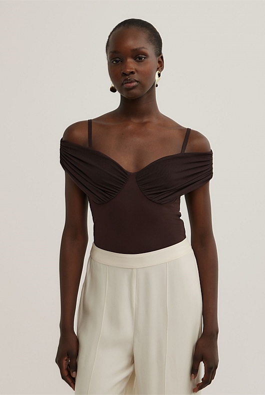 Off Shoulder Bodysuit