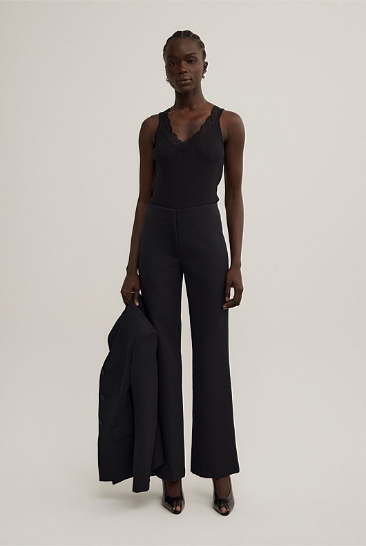 Slim Clean Pants