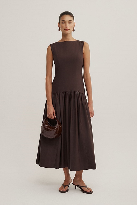 Basque Waist Dress