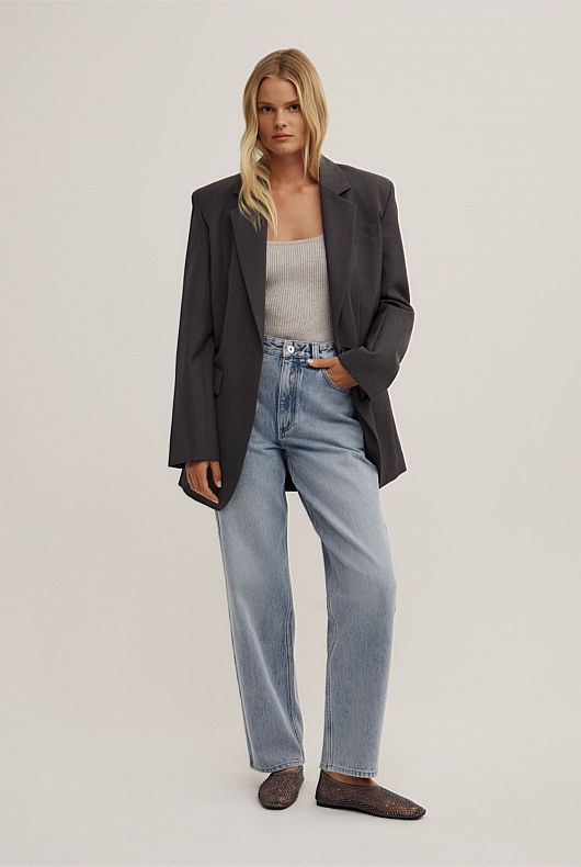 Stovepipe Jeans