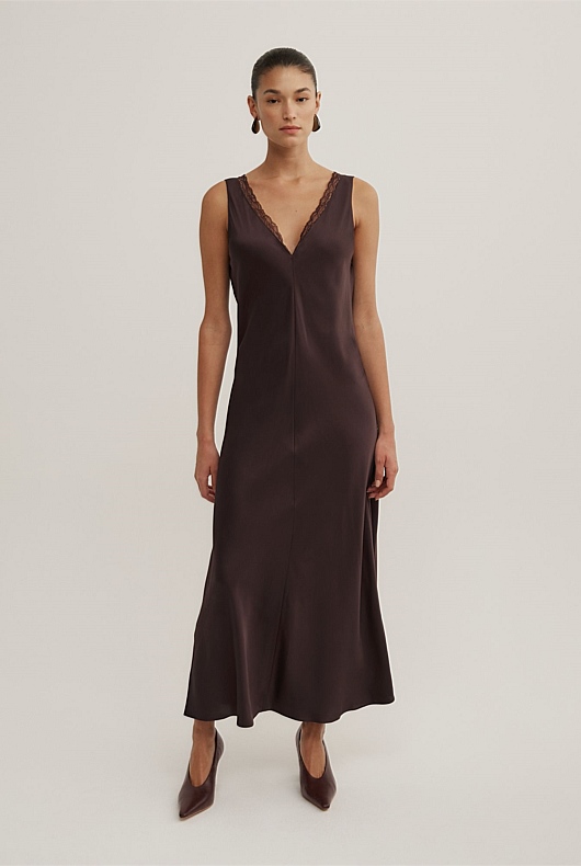 Trim Detail Dress