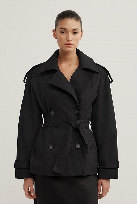 Belted Trench Coat