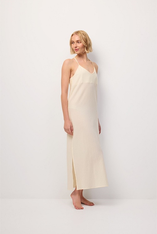 Camisiole Slip Dress Long