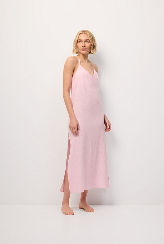 Camisiole Slip Dress Long