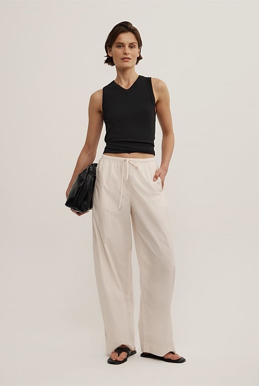Pull On Barrel Pant