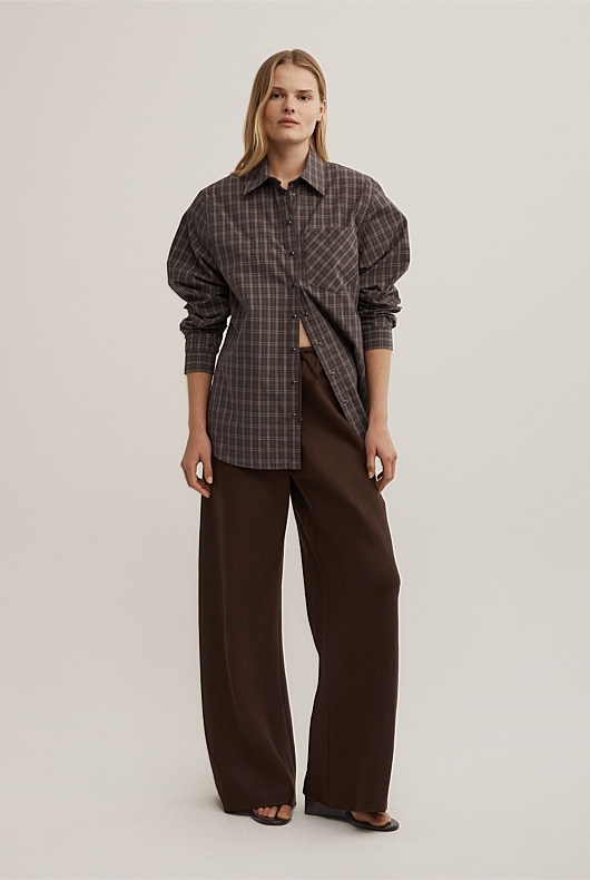Bias Linen Pant