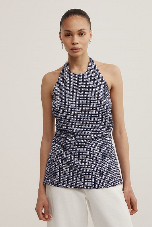 Halter Detail Top