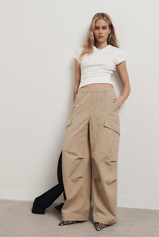 Pull On Cargo Pant