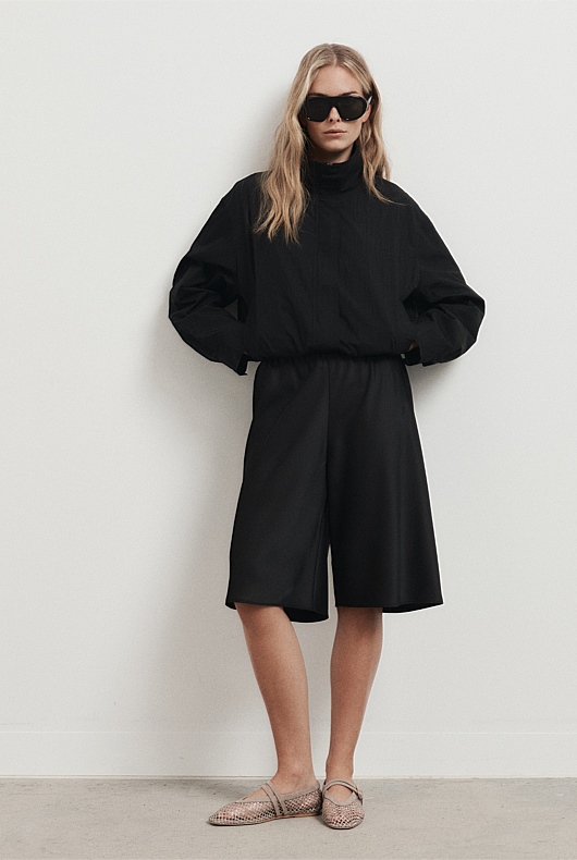 Satin Bermuda Short