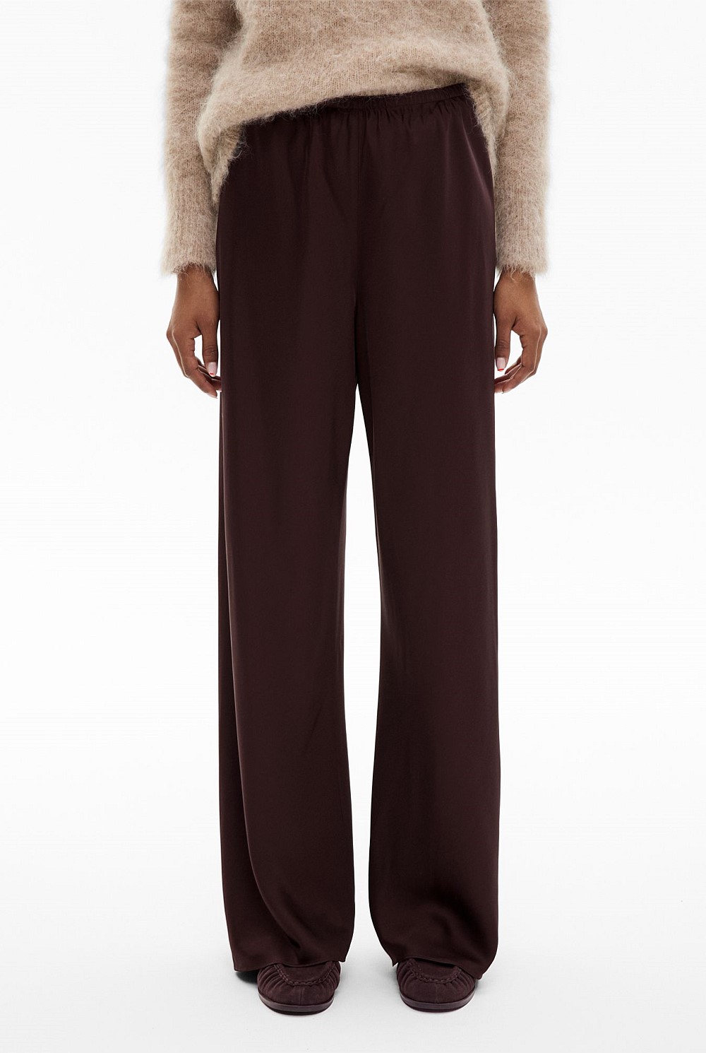 Bias Pull On Pant