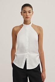 OCRF Halter White Shirt