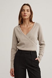 Wrap Front Knit