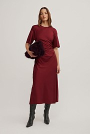 Tuck Waist Dress