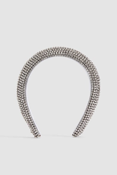 Silver Mini Crystal Headband - Women's Hair Accessories | Witchery