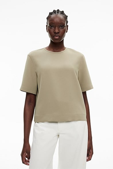 Lightweight Polyester Crepe Shirt main image 0
