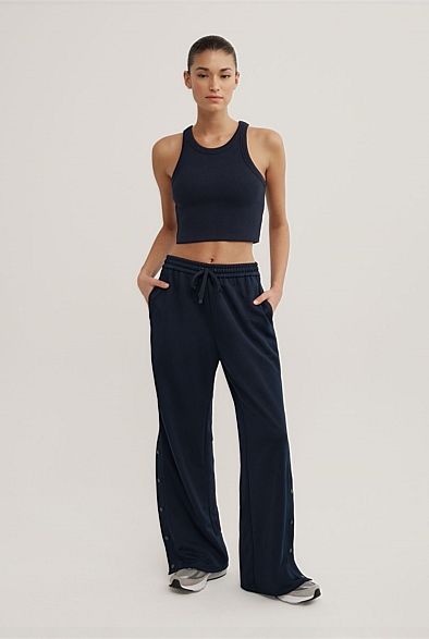 Side Snap Track Pants