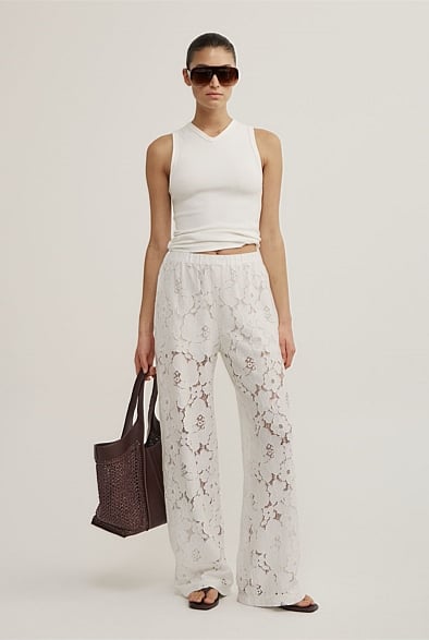 Pull On Lace Pant, image 2 of 2