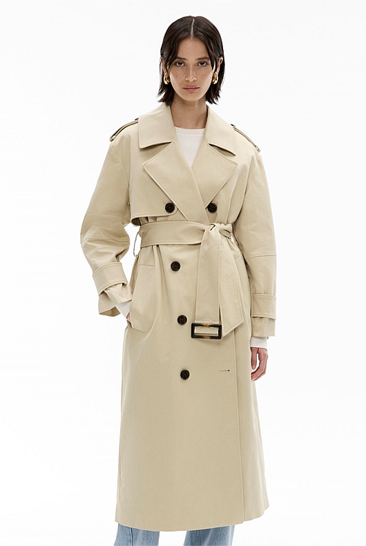 Oak Classic Trench Coat Women S Trench Coats Witchery