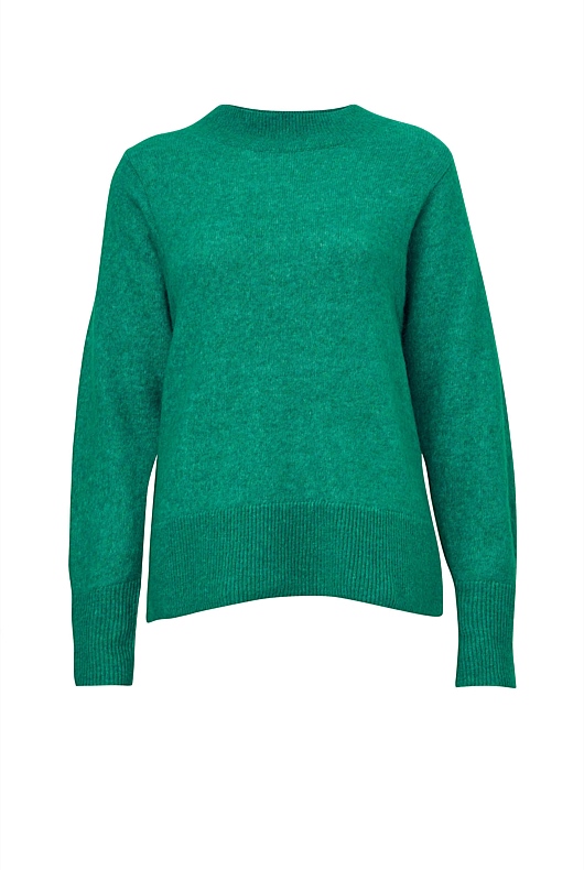 Malachite Crew Neck Lofty Knit - Women's Crew Neck Jumpers | Witchery