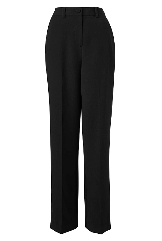 Black Classic Straight Leg Pant Women's Black Pants Witchery — free download