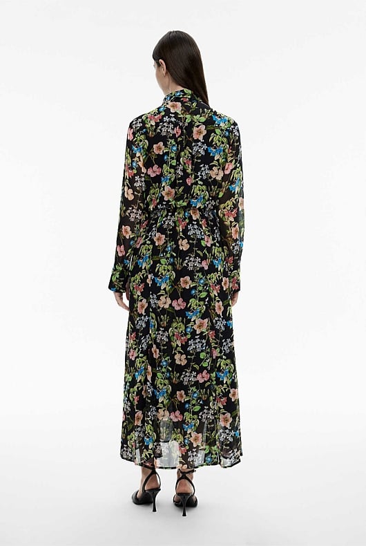 Raven Botanical Maxi Dress - Women's Christmas Party Dresses | Witchery