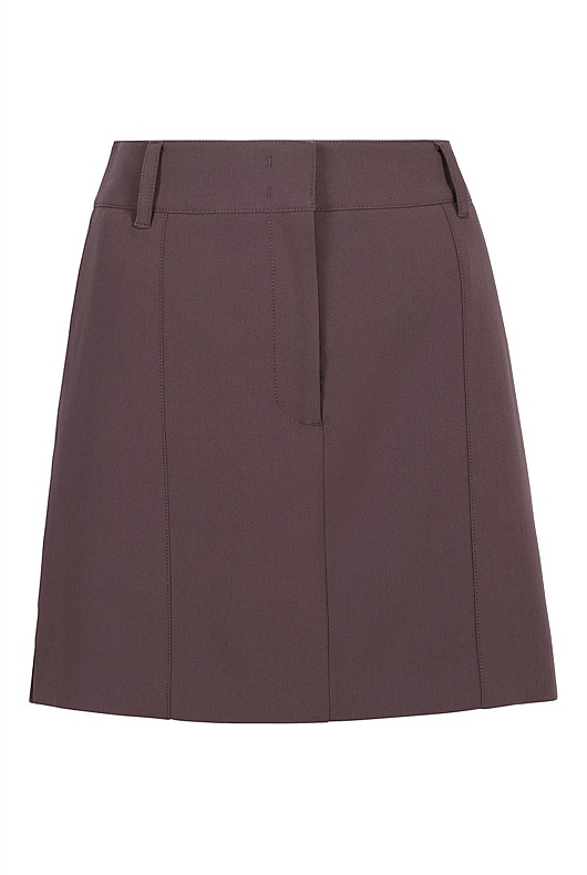 Raisin Seam Detail Mini Skirt - Women's Mini Skirts | Witchery