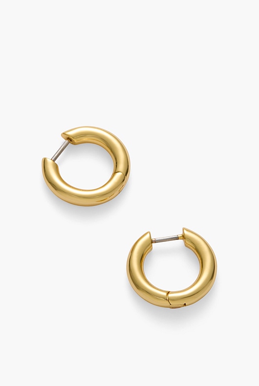 Gold Piper Hoop Set - Women's Earrings | Witchery