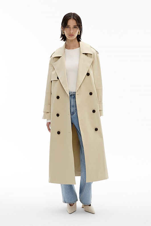 Oak Classic Trench Coat Women S Trench Coats Witchery