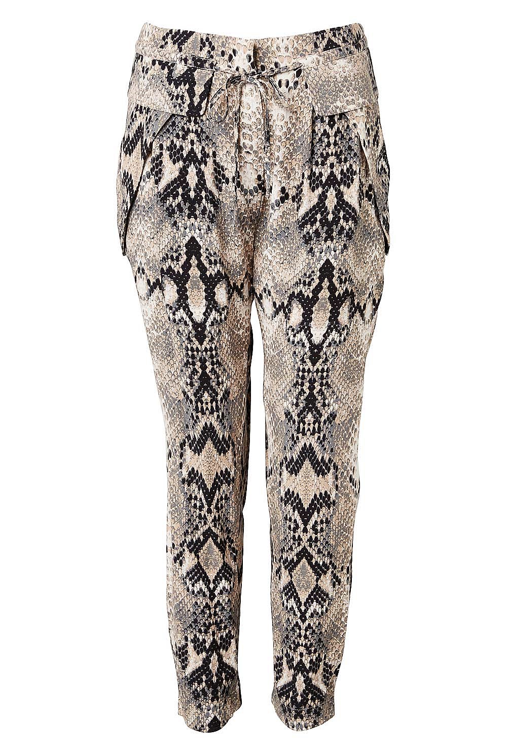 Snake Printed Pants