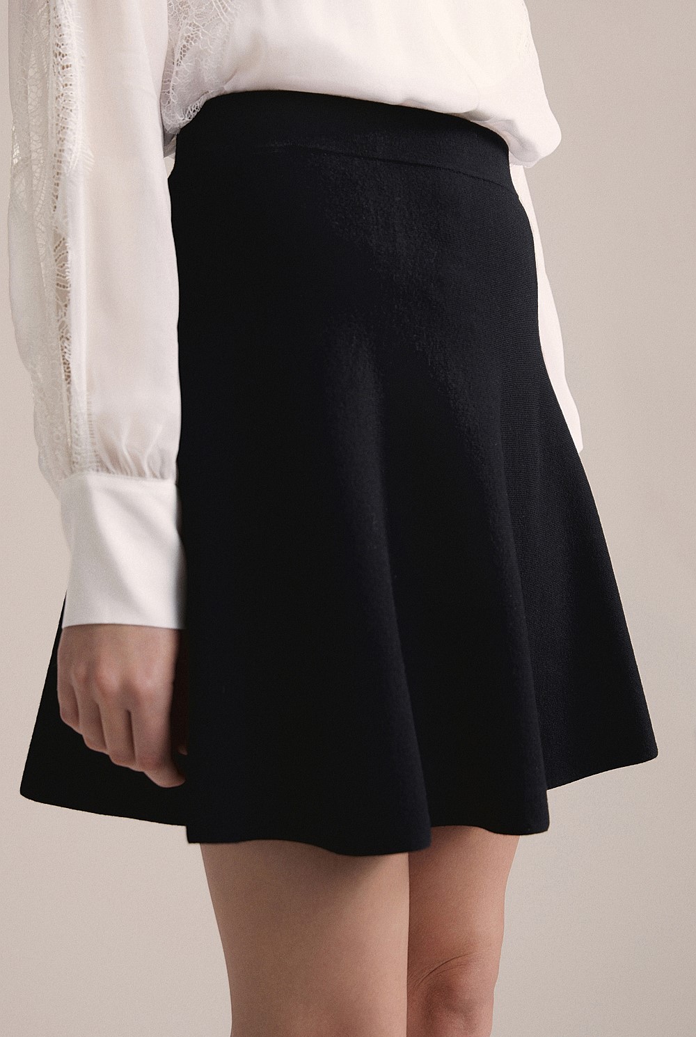 Knit Flip Skirt