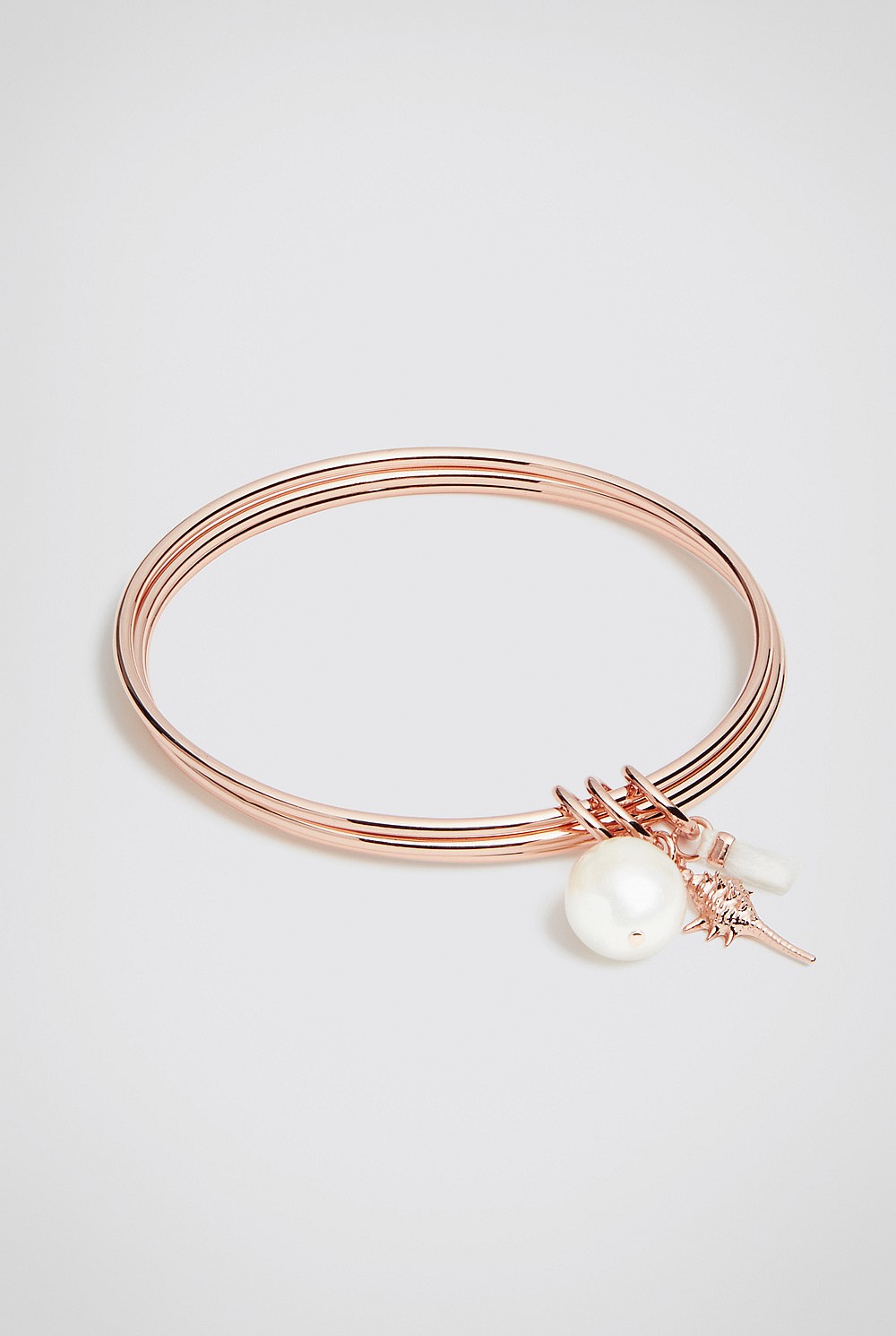 Witchery Shell Shell Bangle - Women's Bracelets & Cuffs | Witchery