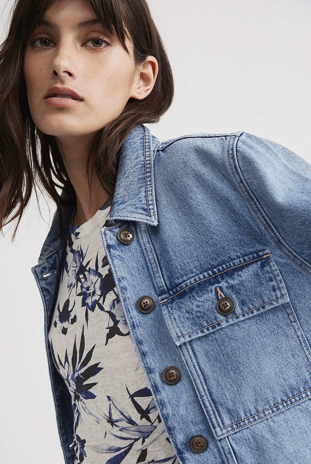 Denim Shacket