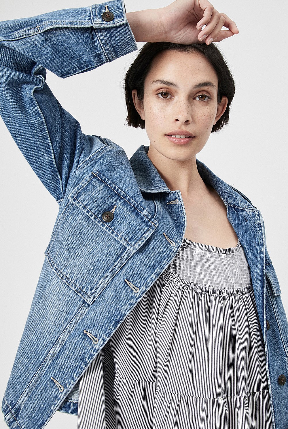 Denim Shacket