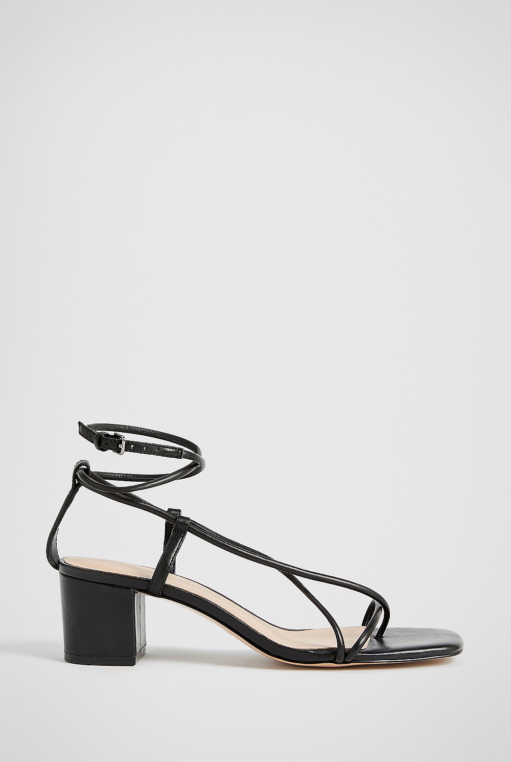 Fiona Leather Heel