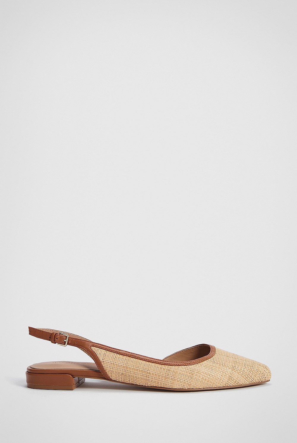 Roxy Raffia Flat