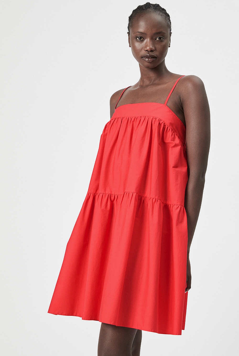 Jean Tiered Dress