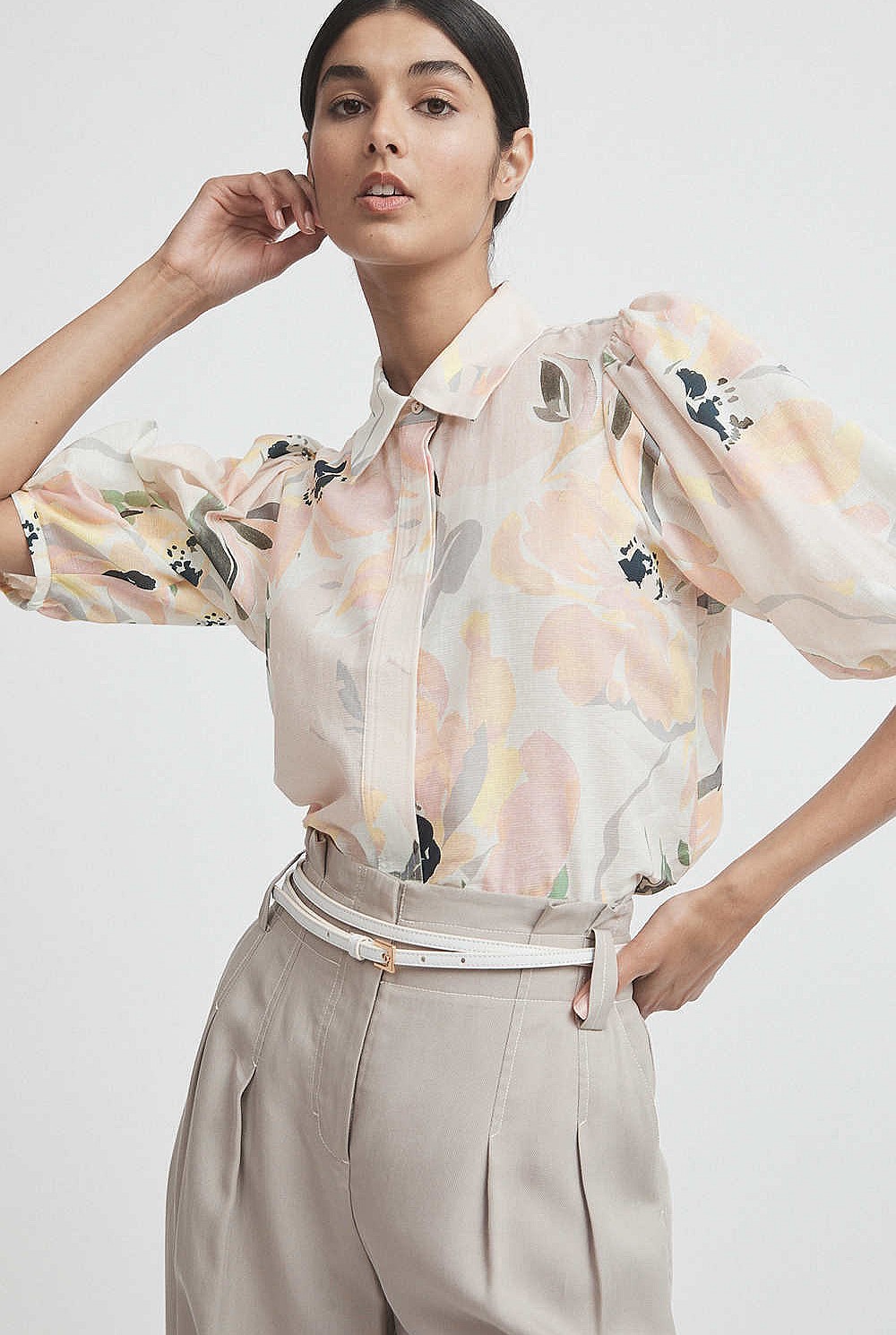 Print Sleeve Shirt