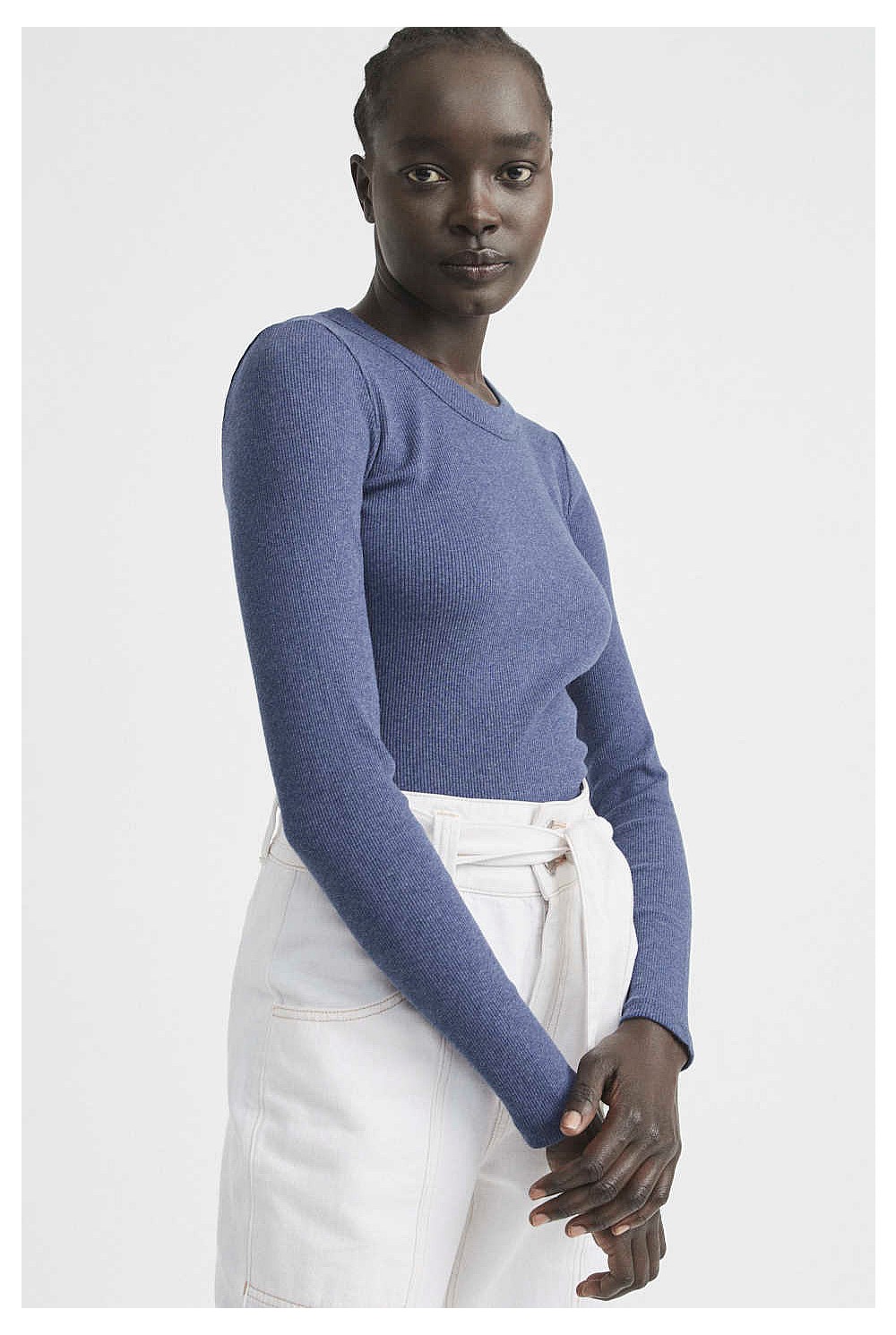 Long Sleeve Rib Top
