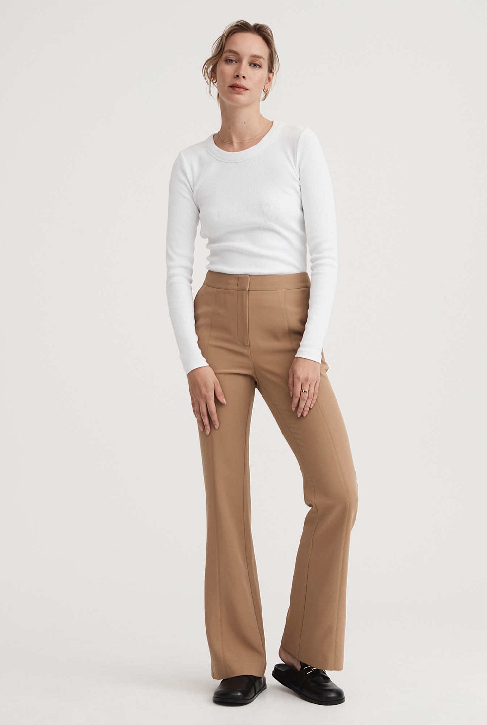 Long Sleeve Rib Top