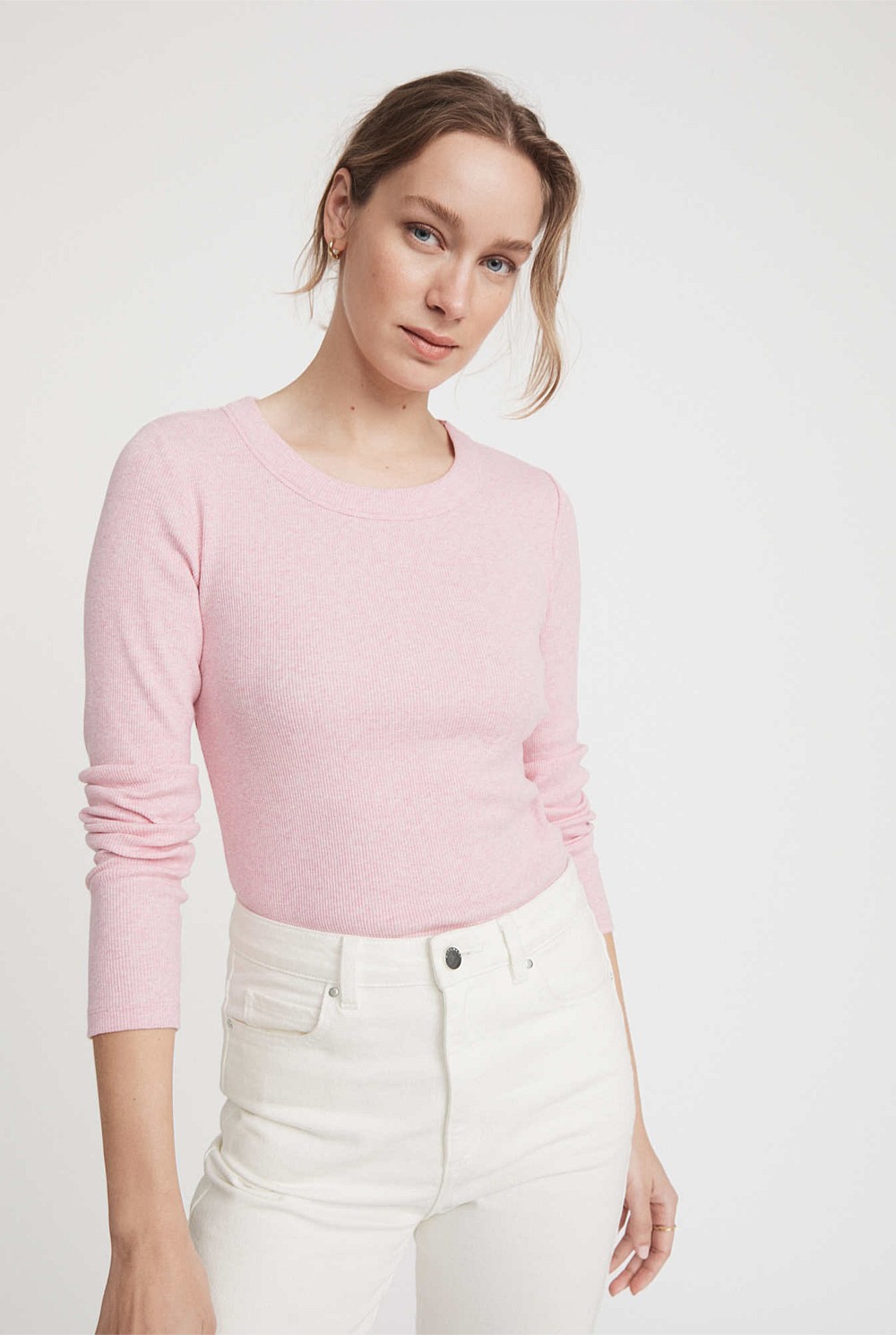 Long Sleeve Rib Top
